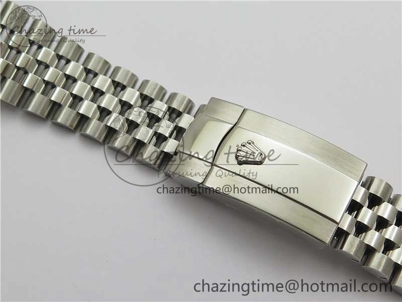 DateJust 36 SS 126234 BP Maker 1:1 Best Edition Fluted Bezel Gray Roman Dial on Jubilee Bracelet