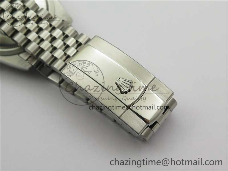 DateJust 36 SS 126234 BP Maker 1:1 Best Edition Fluted Bezel Gray Roman Dial on Jubilee Bracelet