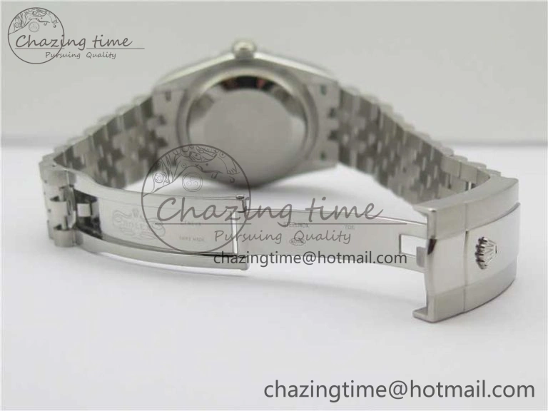 DateJust 36 SS 126234 BP Maker 1:1 Best Edition Fluted Bezel Gray Roman Dial on Jubilee Bracelet
