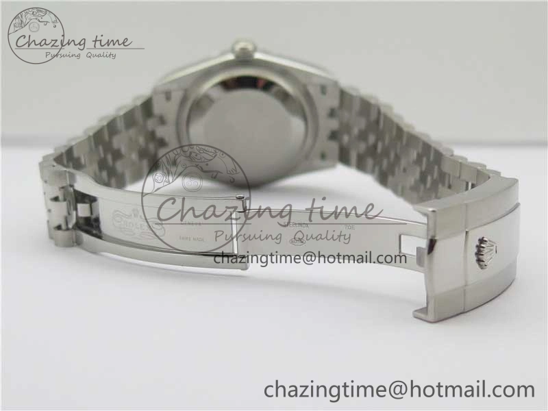 DateJust 36 SS 126234 BP Maker 1:1 Best Edition Fluted Bezel Gray Roman Dial on Jubilee Bracelet