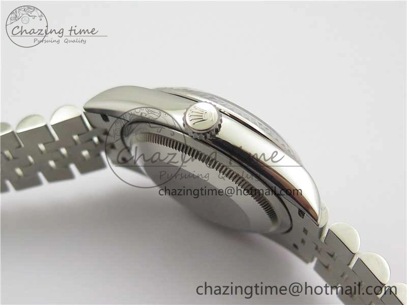 DateJust 36 SS 126234 BP Maker 1:1 Best Edition Fluted Bezel Gray Roman Dial on Jubilee Bracelet