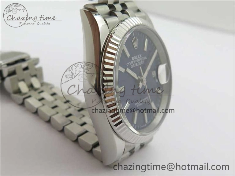 DateJust 36 SS 126234 BP Maker 1:1 Best Edition Fluted Bezel New Blue Dial on Jubilee Bracelet