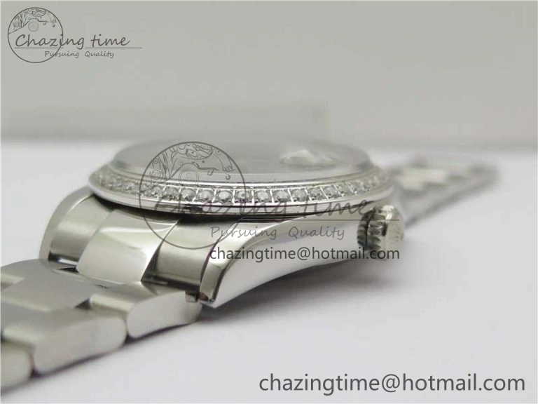 DateJust 36 SS 126234 BP Maker 1:1 Best Edition Gray Roman Dial on Oyster Bracelet