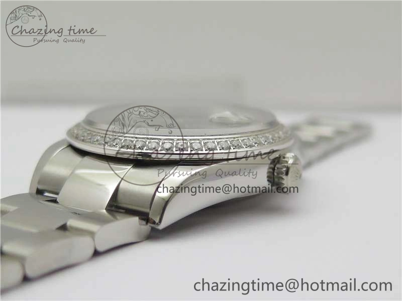 DateJust 36 SS 126234 BP Maker 1:1 Best Edition Gray Roman Dial on Oyster Bracelet