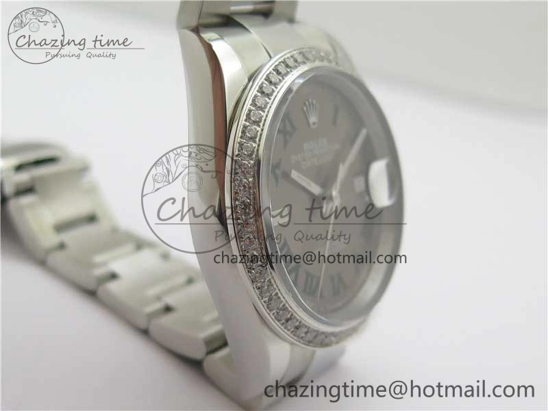 DateJust 36 SS 126234 BP Maker 1:1 Best Edition Gray Roman Dial on Oyster Bracelet