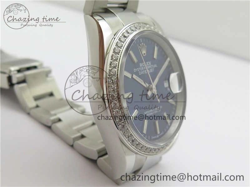 DateJust 36 SS 126234 BP Maker 1:1 Best Edition New Blue Dial on Oyster Bracelet