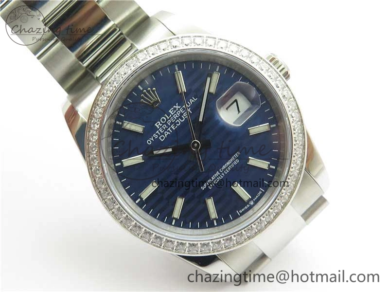 DateJust 36 SS 126234 BP Maker 1:1 Best Edition New Blue Dial on Oyster Bracelet