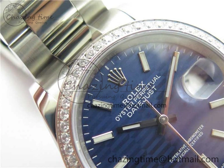 DateJust 36 SS 126234 BP Maker 1:1 Best Edition New Blue Dial on Oyster Bracelet