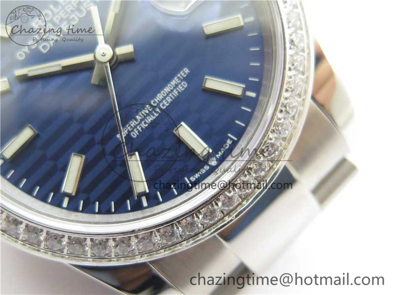 DateJust 36 SS 126234 BP Maker 1:1 Best Edition New Blue Dial on Oyster Bracelet