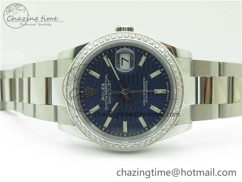 DateJust 36 SS 126234 BP Maker 1:1 Best Edition New Blue Dial on Oyster Bracelet