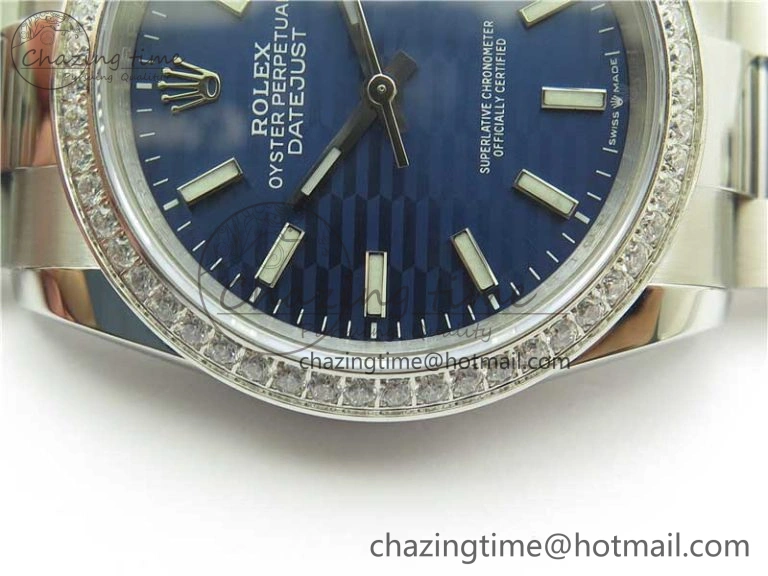 DateJust 36 SS 126234 BP Maker 1:1 Best Edition New Blue Dial on Oyster Bracelet