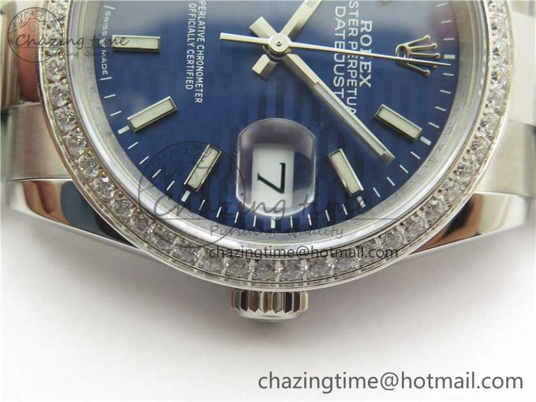 DateJust 36 SS 126234 BP Maker 1:1 Best Edition New Blue Dial on Oyster Bracelet