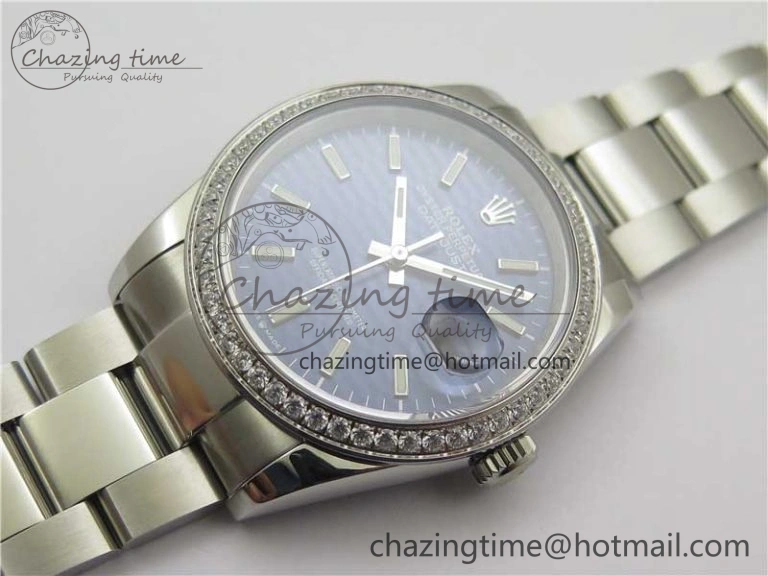 DateJust 36 SS 126234 BP Maker 1:1 Best Edition New Blue Dial on Oyster Bracelet