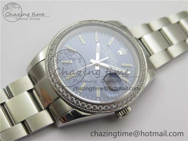 DateJust 36 SS 126234 BP Maker 1:1 Best Edition New Blue Dial on Oyster Bracelet