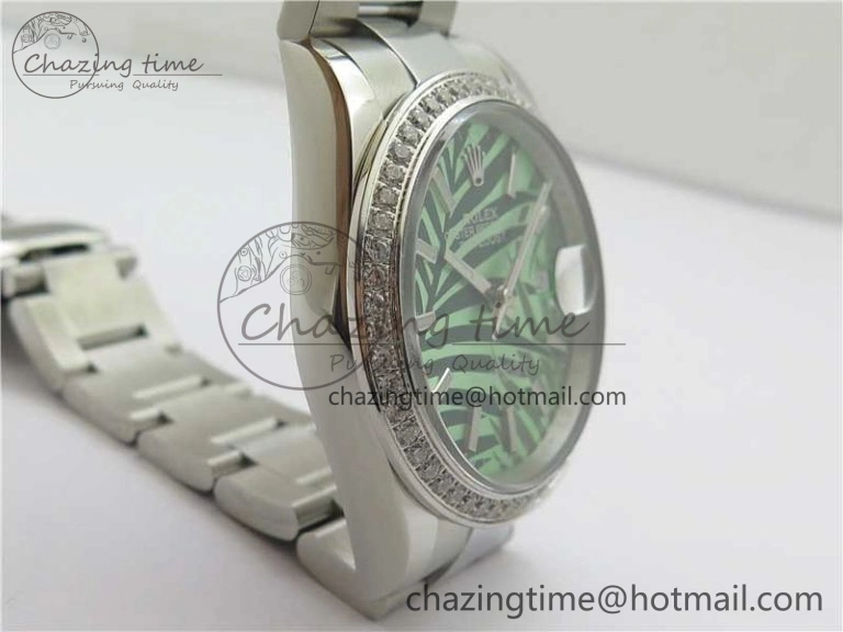 DateJust 36 SS 126234 BP Maker 1:1 Best Edition New Green Dial on Oyster Bracelet