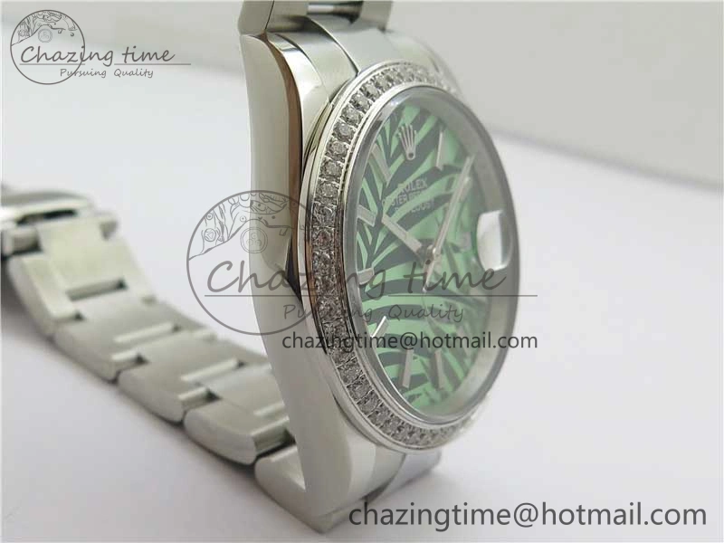 DateJust 36 SS 126234 BP Maker 1:1 Best Edition New Green Dial on Oyster Bracelet