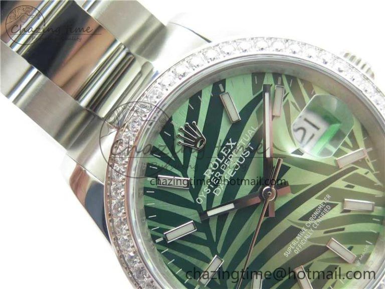 DateJust 36 SS 126234 BP Maker 1:1 Best Edition New Green Dial on Oyster Bracelet