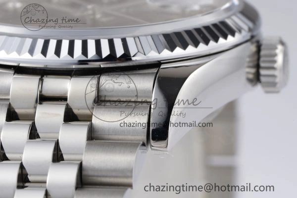 DateJust 36 SS 126234 JDF 904L Steel Black Dial Stick Markers on Jubilee Bracelet V2