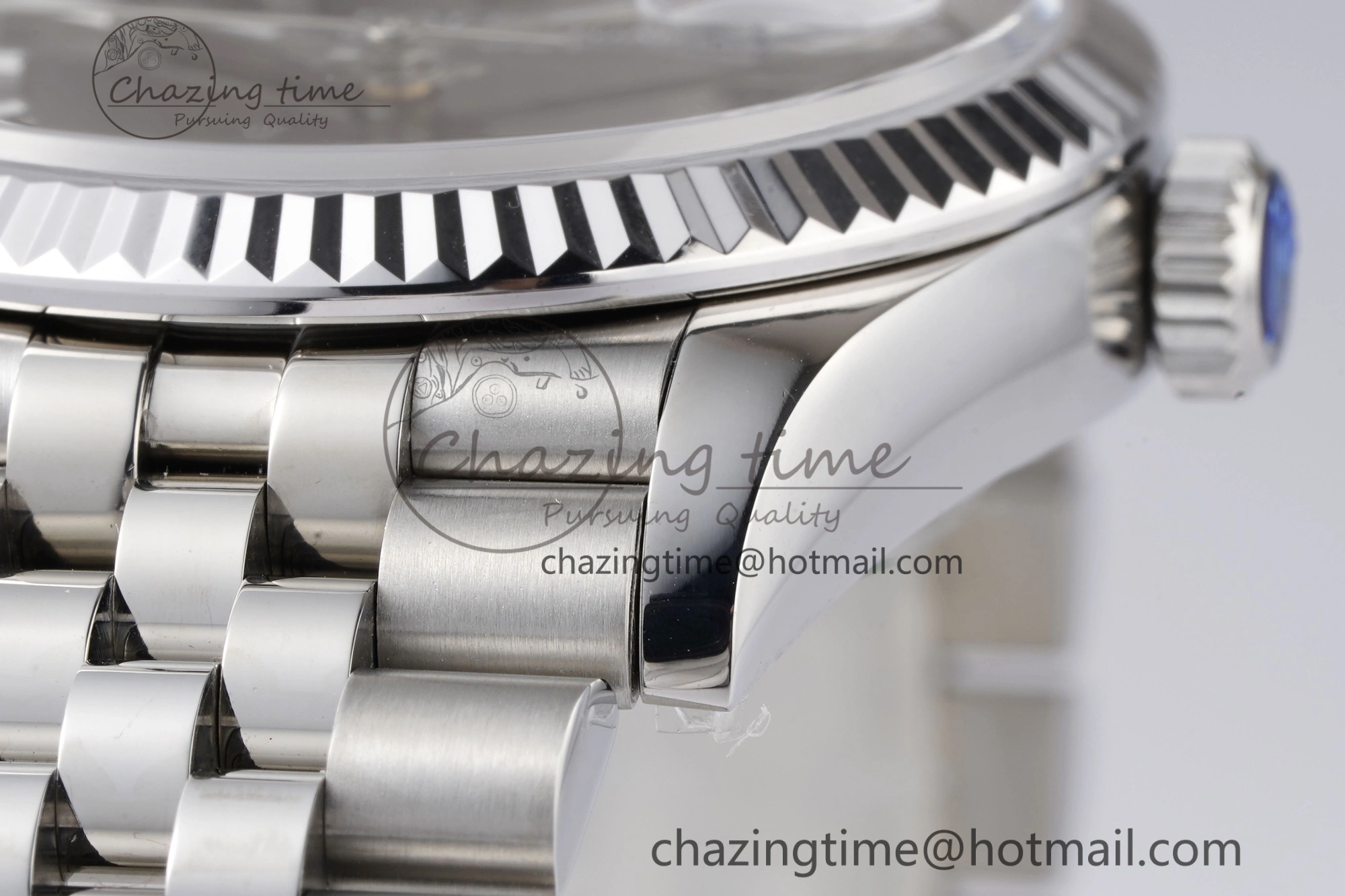 DateJust 36 SS 126234 JDF 904L Steel Black Dial Stick Markers on Jubilee Bracelet V2