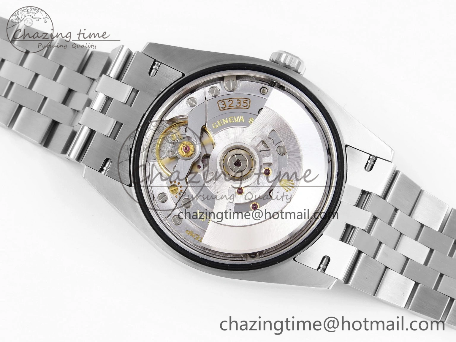 DateJust 36 SS 126234 VSF 1:1 Best Edition 904L Steel Blue Textured Diamonds Dial on Jubilee Bracelet VS3235