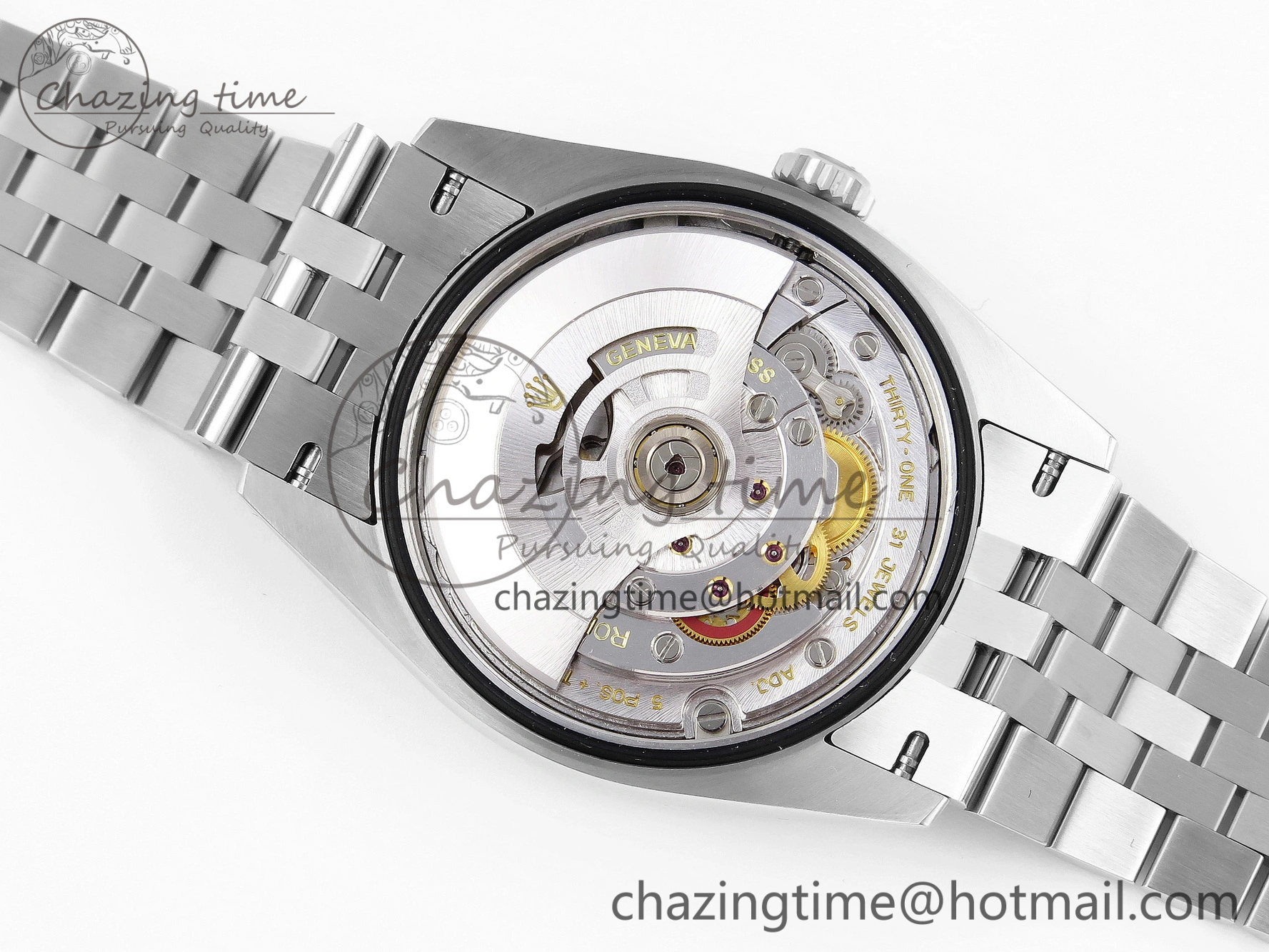 DateJust 36 SS 126234 VSF 1:1 Best Edition 904L Steel Blue Textured Diamonds Dial on Jubilee Bracelet VS3235