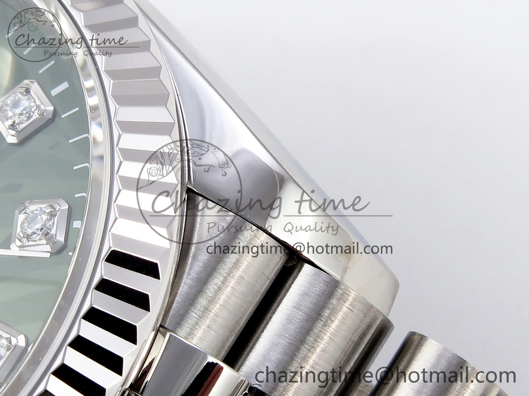 DateJust 36 SS 126234 VSF 1:1 Best Edition 904L Steel Green Leaf Diamonds Dial on Jubilee Bracelet VS3235