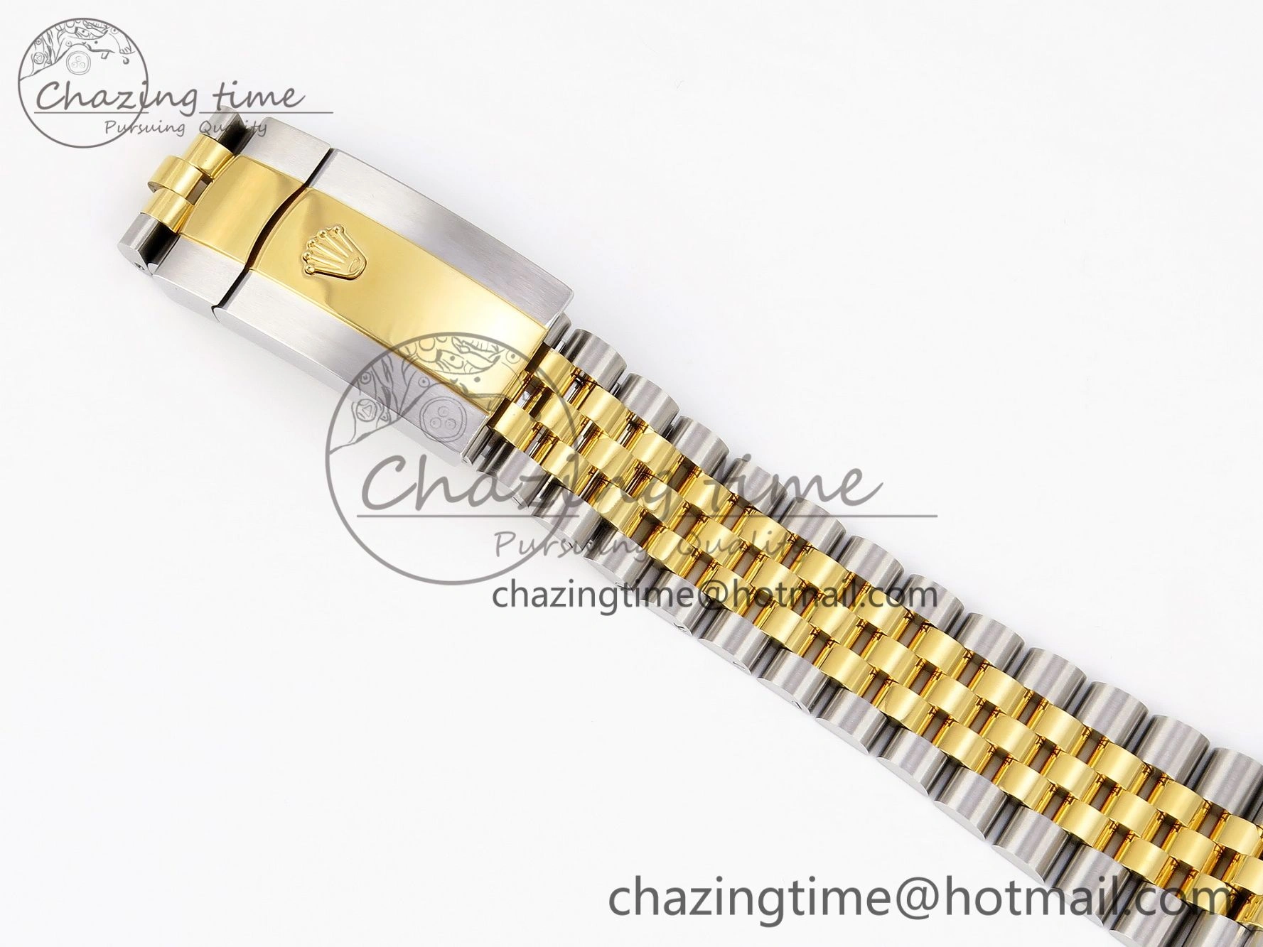 DateJust 36 SS 126283rbr VSF 1:1 Best Edition 904L Steel YG Textured Dial on Jubilee Bracelet VS3235