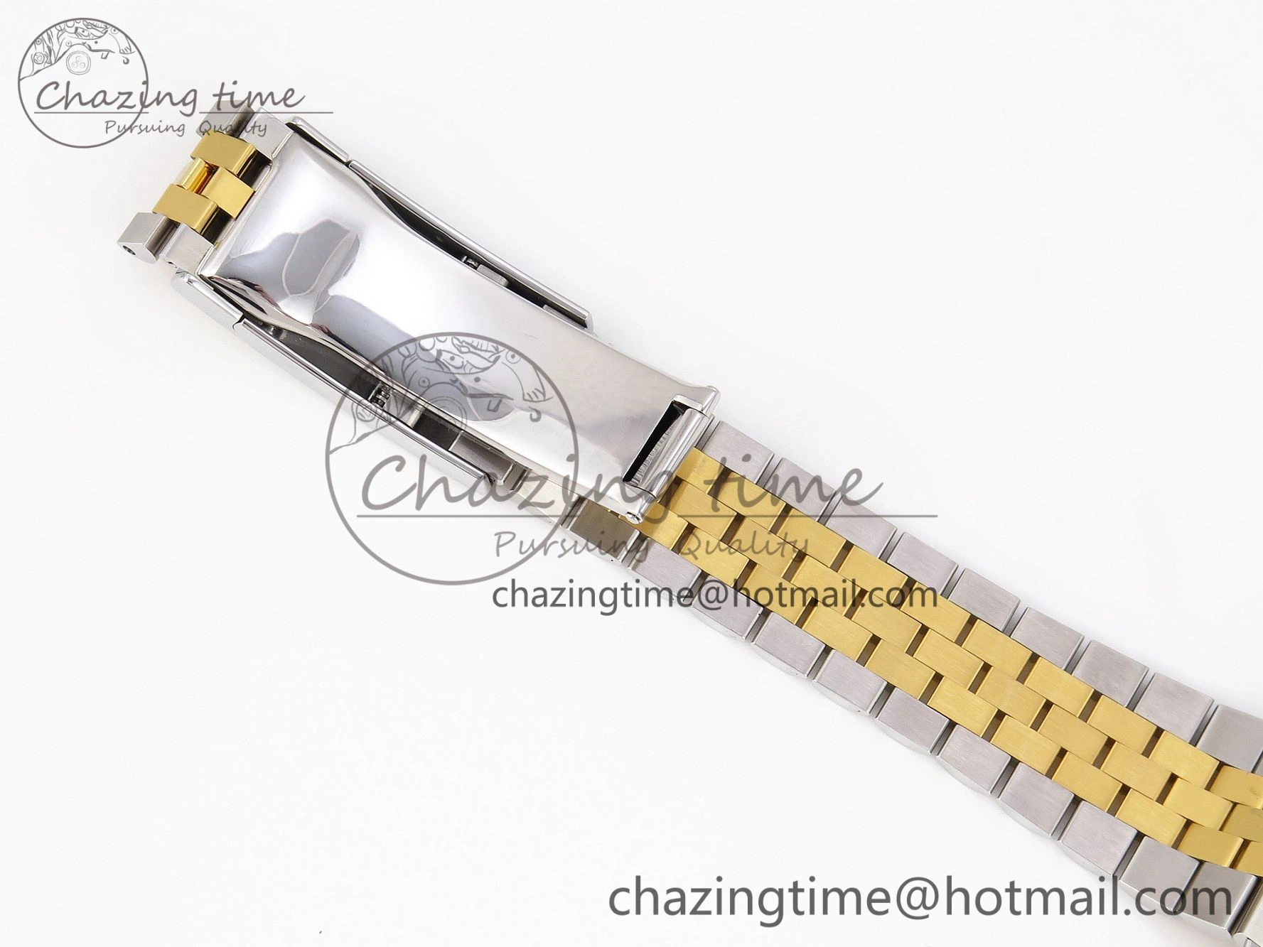 DateJust 36 SS 126283rbr VSF 1:1 Best Edition 904L Steel YG Textured Dial on Jubilee Bracelet VS3235