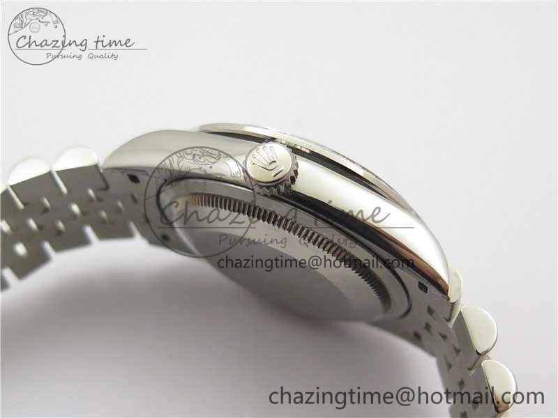 DateJust 36 SS 126284 BP Maker 1:1 Best Edition Gray Roman Dial on Jubilee Bracelet