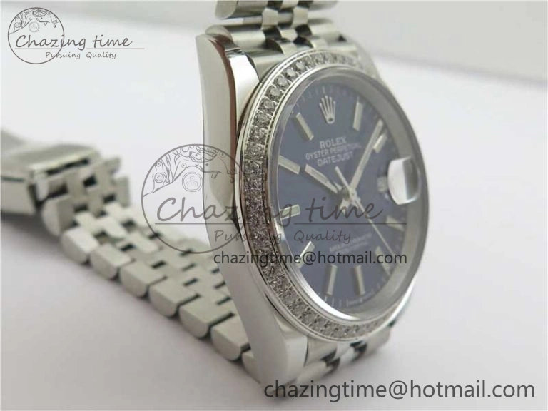 DateJust 36 SS 126284 BP Maker 1:1 Best Edition New Blue Dial on Jubilee Bracelet