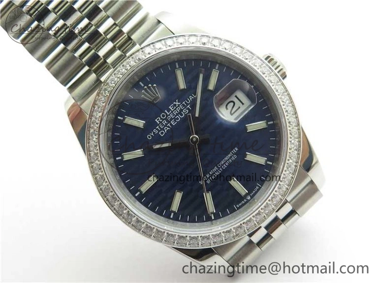 DateJust 36 SS 126284 BP Maker 1:1 Best Edition New Blue Dial on Jubilee Bracelet