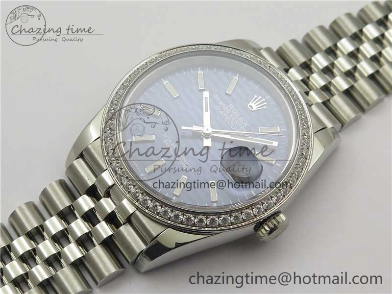 DateJust 36 SS 126284 BP Maker 1:1 Best Edition New Blue Dial on Jubilee Bracelet