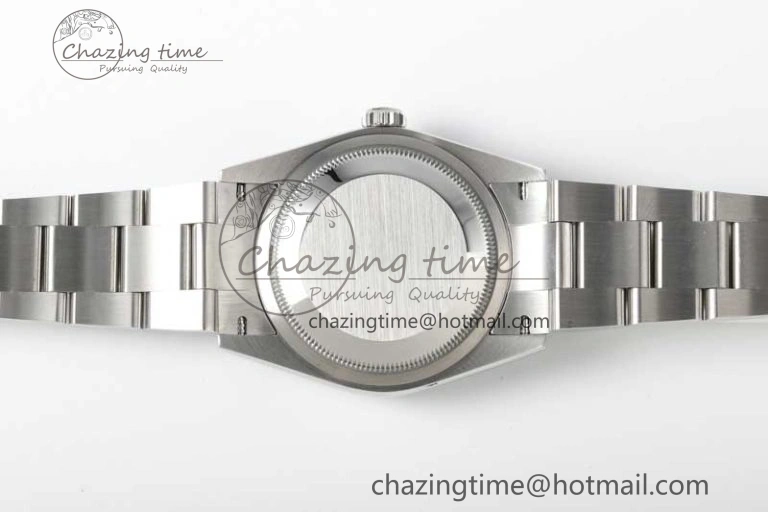 DateJust 36 SS DIWF 1:1 Best Edition 904L Steel Black Stick Dial on Oyster Bracelet SA3235
