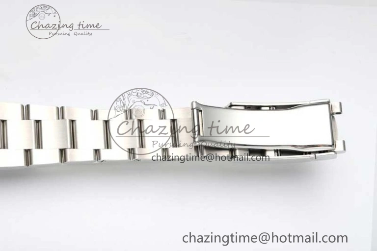 DateJust 36 SS DIWF 1:1 Best Edition 904L Steel Black Stick Dial on Oyster Bracelet SA3235