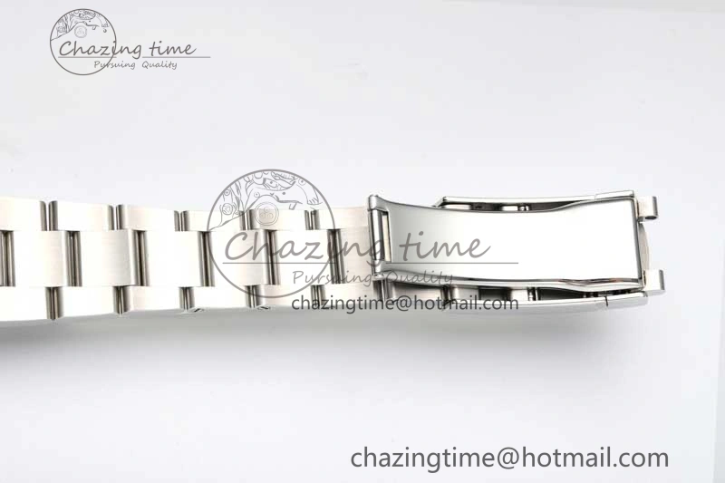 DateJust 36 SS DIWF 1:1 Best Edition 904L Steel Black Stick Dial on Oyster Bracelet SA3235