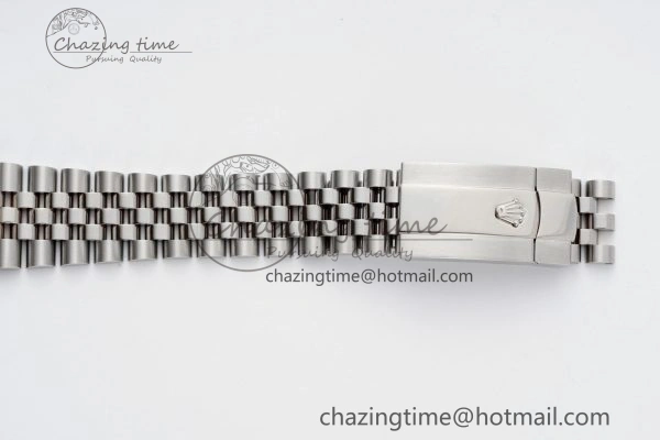 DateJust 36 SS JDF 1:1 Best Edition Blue Diamonds Textured Dial on Jubilee Bracelet VR3235 V2