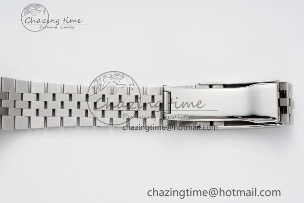 DateJust 36 SS JDF 1:1 Best Edition Blue Diamonds Textured Dial on Jubilee Bracelet VR3235 V2