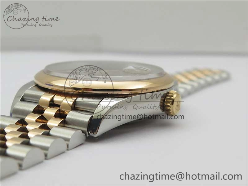 DateJust 36 SS RG 126201 BP Maker 1:1 Best Edition Gray Roman Dial on Jubilee Bracelet