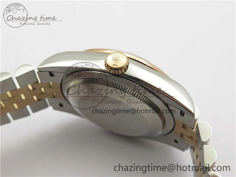 DateJust 36 SS RG 126201 BP Maker 1:1 Best Edition Gray Roman Dial on Jubilee Bracelet
