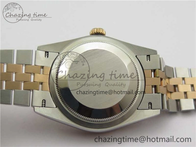 DateJust 36 SS RG 126201 BP Maker 1:1 Best Edition Gray Roman Dial on Jubilee Bracelet