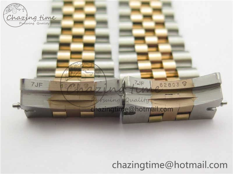 DateJust 36 SS RG 126201 BP Maker 1:1 Best Edition Gray Roman Dial on Jubilee Bracelet