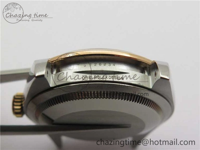 DateJust 36 SS RG 126201 BP Maker 1:1 Best Edition Gray Roman Dial on Jubilee Bracelet