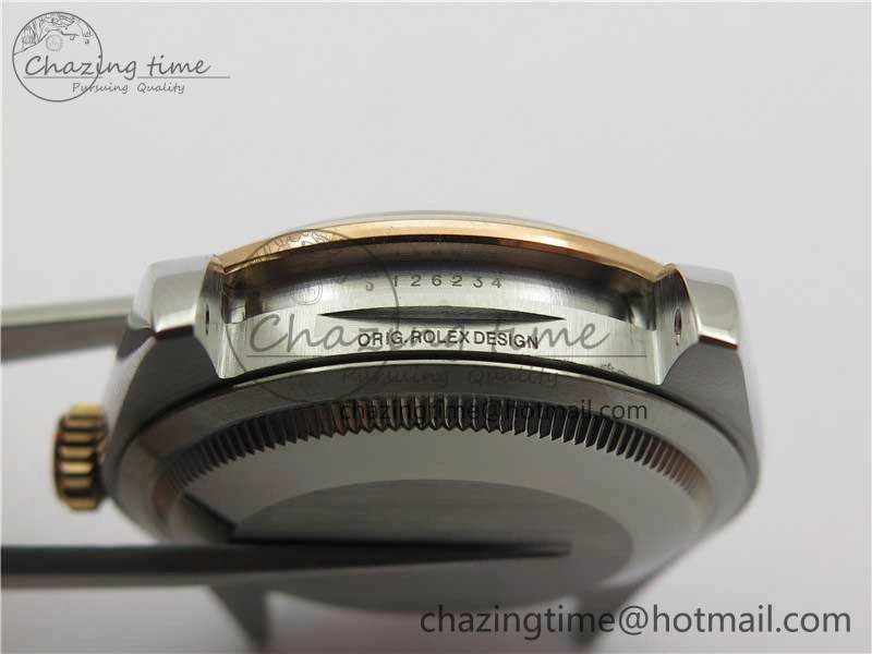DateJust 36 SS RG 126201 BP Maker 1:1 Best Edition Gray Roman Dial on Jubilee Bracelet