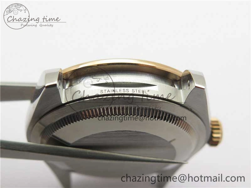 DateJust 36 SS RG 126201 BP Maker 1:1 Best Edition Gray Roman Dial on Jubilee Bracelet
