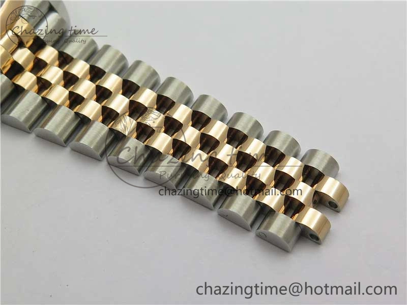 DateJust 36 SS RG 126201 BP Maker 1:1 Best Edition Gray Roman Dial on Jubilee Bracelet