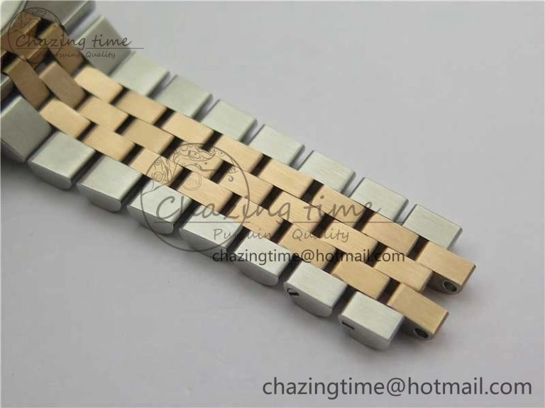 DateJust 36 SS RG 126201 BP Maker 1:1 Best Edition Gray Roman Dial on Jubilee Bracelet