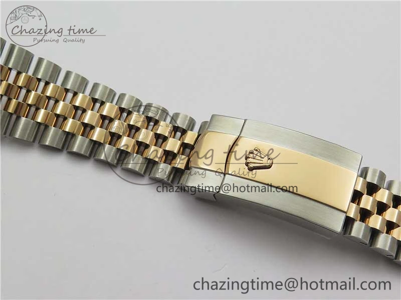 DateJust 36 SS RG 126201 BP Maker 1:1 Best Edition Gray Roman Dial on Jubilee Bracelet