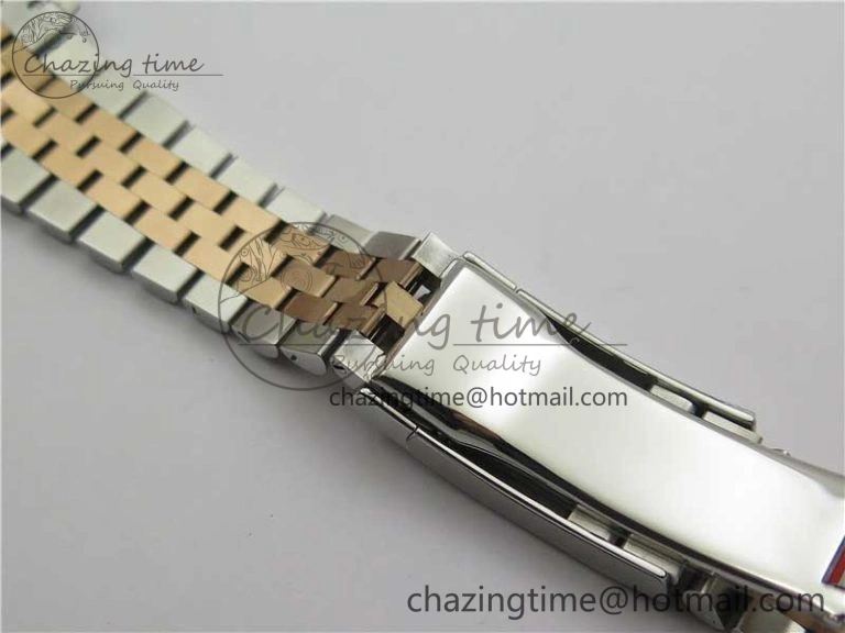DateJust 36 SS RG 126201 BP Maker 1:1 Best Edition Gray Roman Dial on Jubilee Bracelet