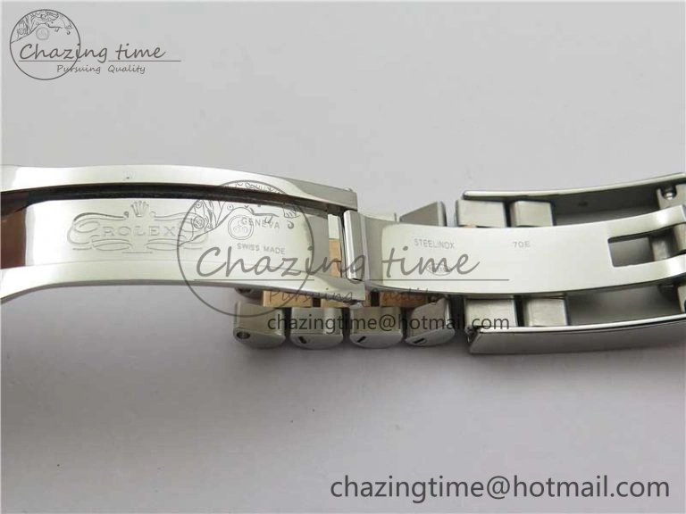 DateJust 36 SS RG 126201 BP Maker 1:1 Best Edition Gray Roman Dial on Jubilee Bracelet