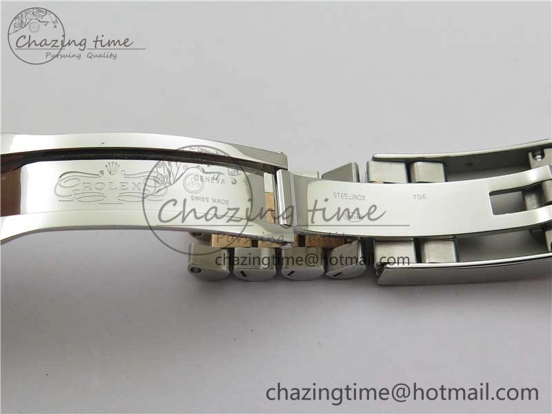 DateJust 36 SS RG 126201 BP Maker 1:1 Best Edition Gray Roman Dial on Jubilee Bracelet